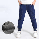 Fashion Cute Solid Color Children's Cotton Casual Anti-mosquito Pants from Eternal Gleams