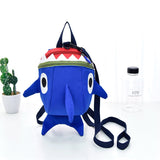 Children's backpack anti-lost cartoon backpack shark classic children's backpack cute small bag from Eternal Gleams