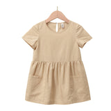 Stylish Pocket Dress for Girls from Eternal Gleams.