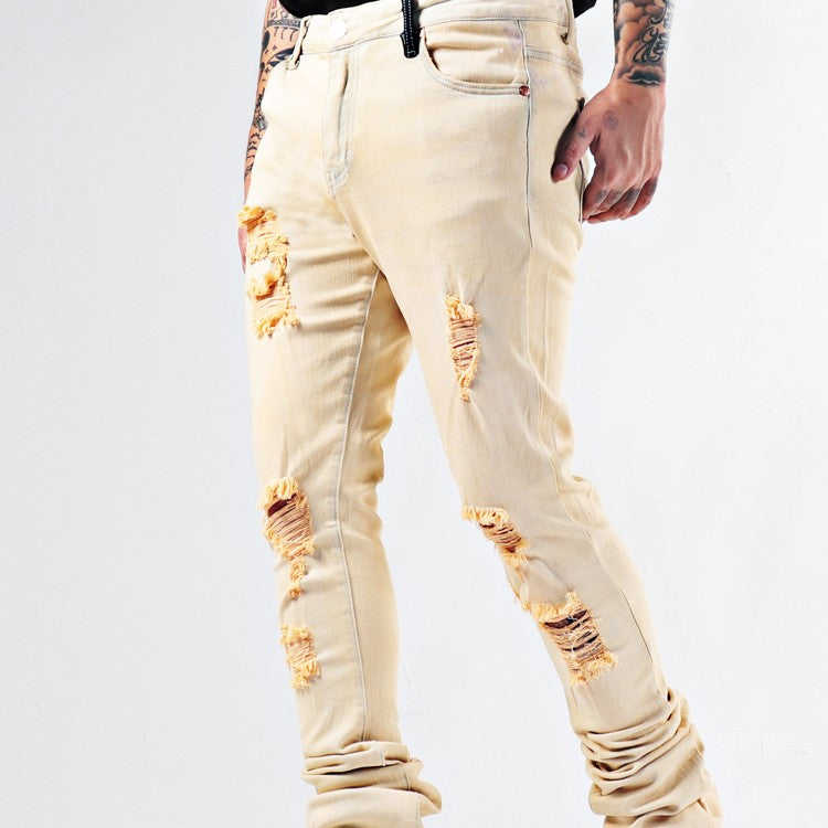 Youth Flare Jeans: Elastic & Heavy-Duty from Eternal Gleams