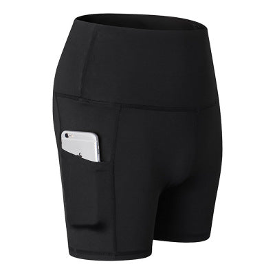 Three-point yoga shorts from Eternal Gleams