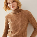 Luxury Cashmere Turtleneck Sweater: Embrace Elegance from Eternal Gleams