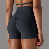 Stay Connected: Women's Yoga Shorts with Phone Pocket