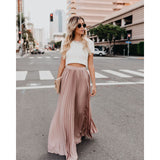 Women fashion casual skirt girls high Waist long skirts from Eternal Gleams