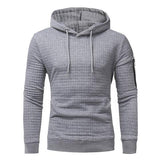 Men Sweatshirt Hoodie With Arm Zipper Long Sleeve Slim Tops from Eternal Gleams