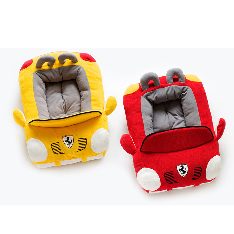 Plush Paws Retreat: Luxury Car Pet Nest from Eternal Gleams