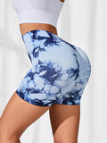 Tie-Dye Seamless Yoga Pants - Hip Lifting & Belly Contracting from Eternal Gleams