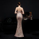 Sequin Fish Tail Dress - Glamour Redefined from Eternal Gleams