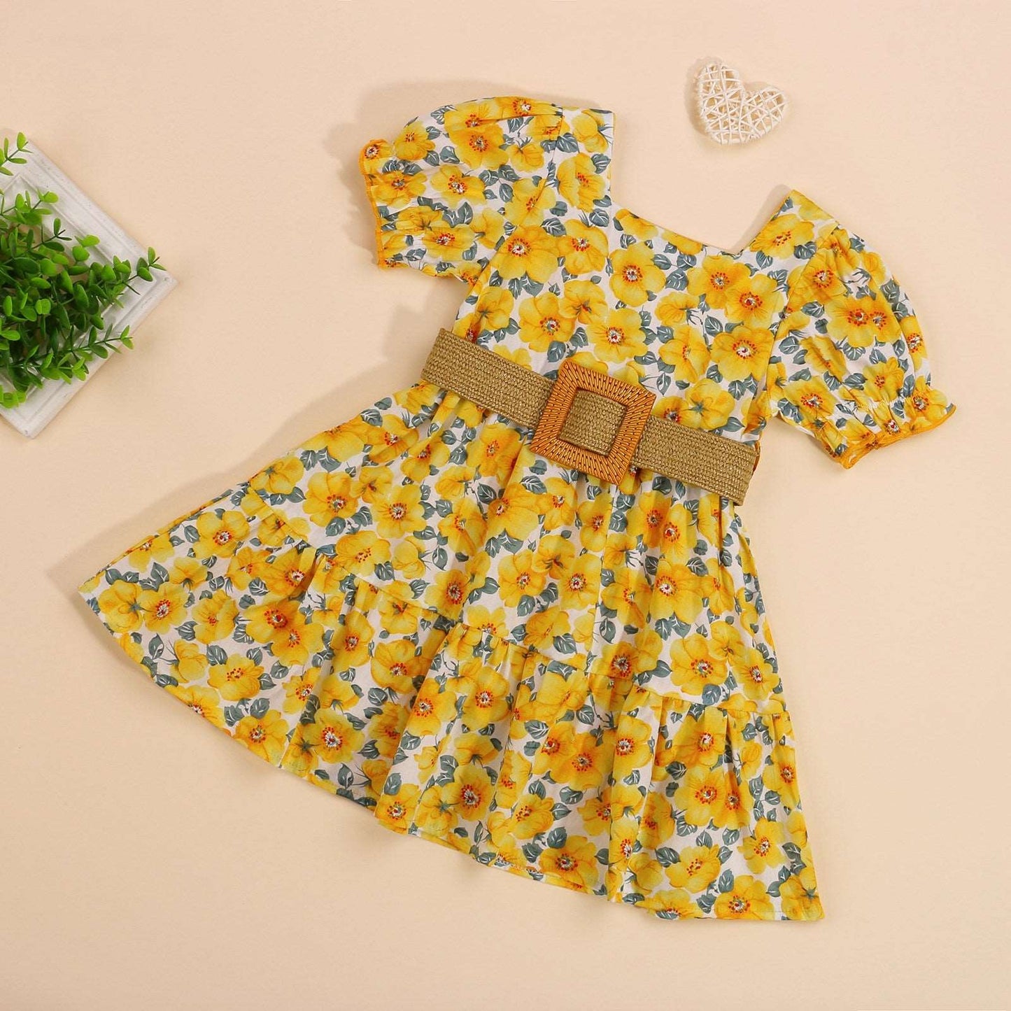 Baby Floral Dress Girl Clothing For Infant