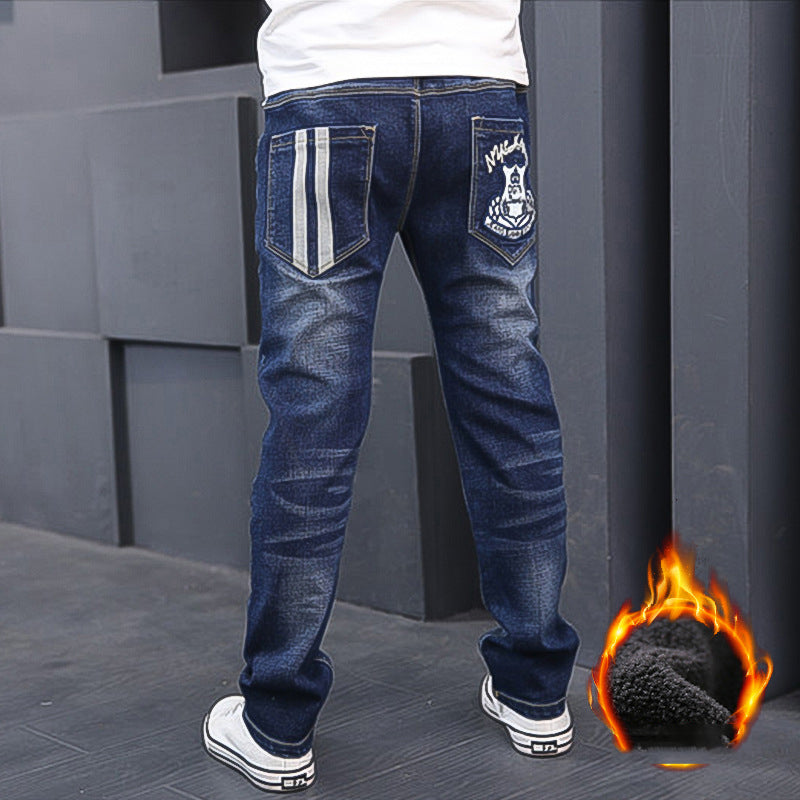 Warm and fleece boy jeans from Eternal Gleams