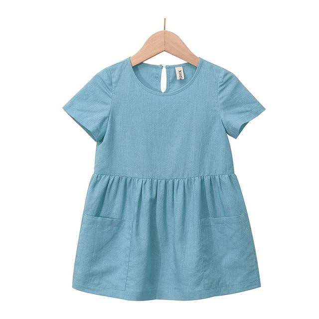 Stylish Pocket Dress for Girls from Eternal Gleams.