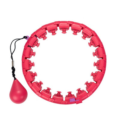 Smart Weighted Hula Hoop with 24 Detachable Knots