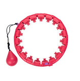 Smart Weighted Hula Hoop with 24 Detachable Knots from Eternal Gleams