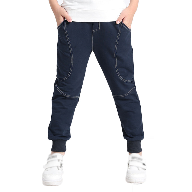 Spring And Autumn New Children's Pure Cotton Casual Sports Pants from Eternal Gleams