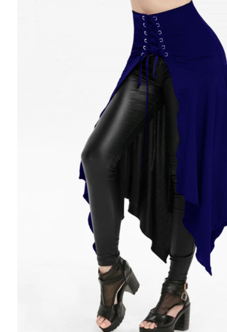 Irregular goth skirt from Eternal Gleams