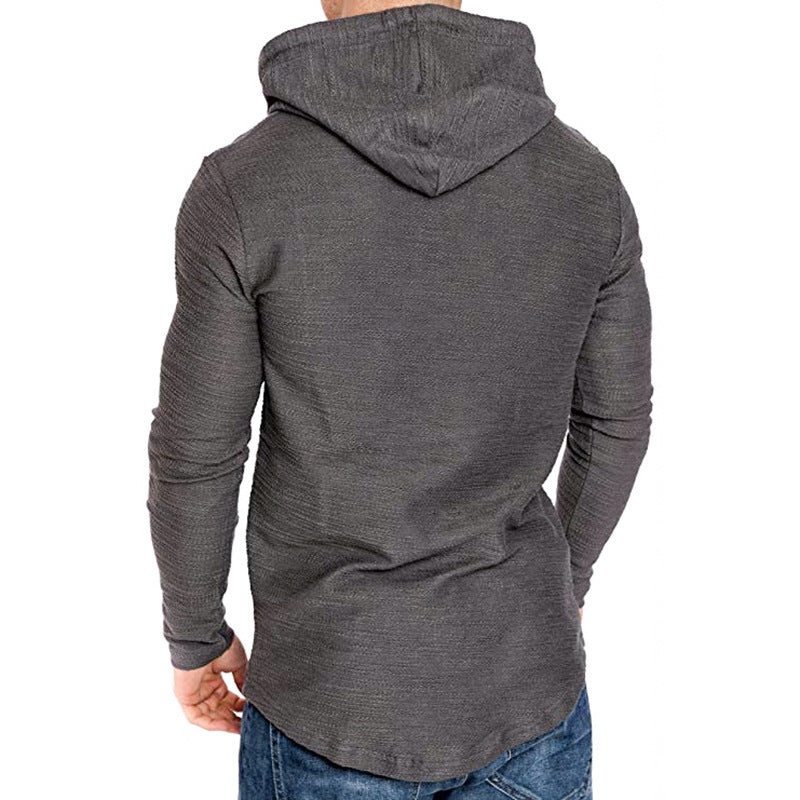 Hoodie - Sweatshirt Casual Long Sleeve Slim Tops Gym T-shir from Eternal Gleams