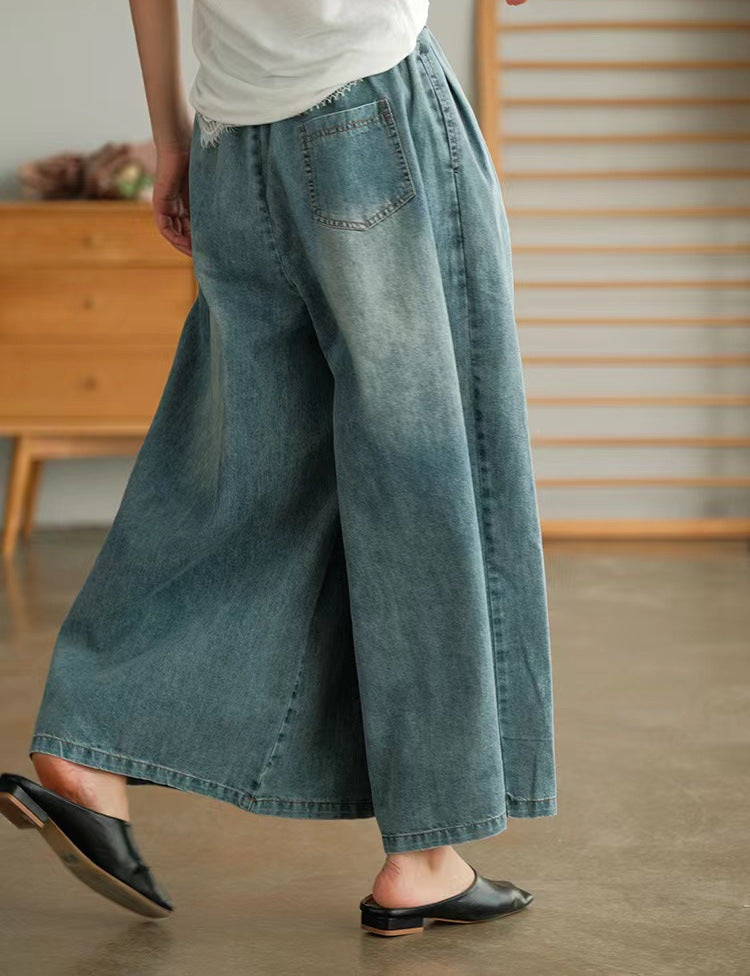 Women's High Waist light summer jeans