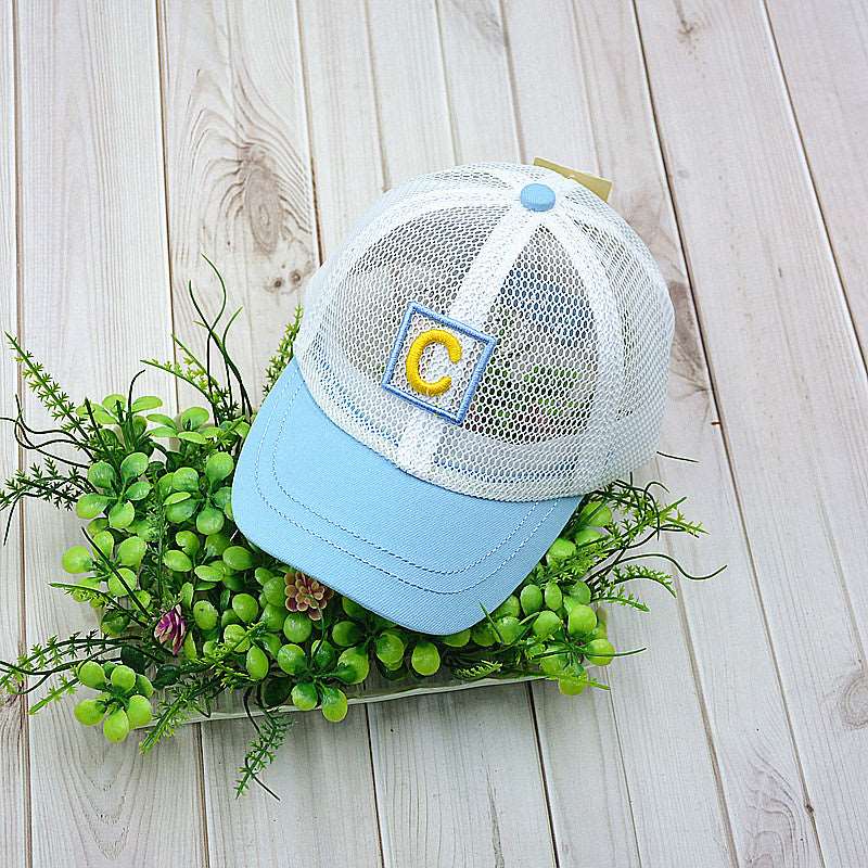 Fashion Simple Children's Printed Baseball Cap