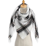 Chic Geometric Elegance: Women's Triangle Scarf