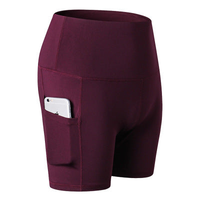 Three-point yoga shorts from Eternal Gleams