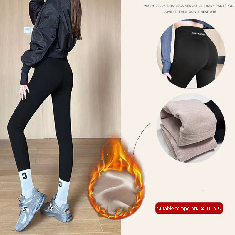 Stay Warm and Stylish with Arctic Chic Winter Fleece Leggings from Eternal Gleams