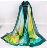 Radiant Charm: Women's Sunscreen Silk Scarf from Eternal Gleams