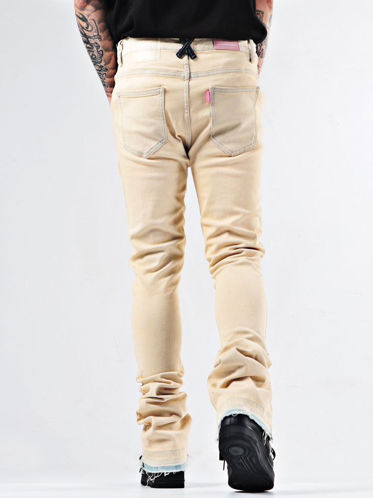 Youth Flare Jeans: Elastic & Heavy-Duty from Eternal Gleams