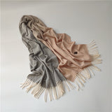 Luxury Cashmere Feel Scarf - Unisex Couple Scarf from Eternal Gleams