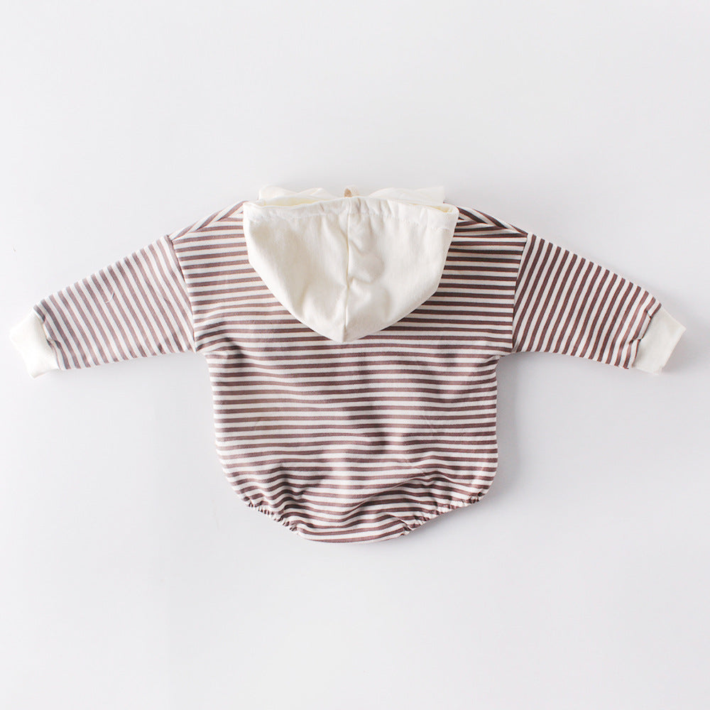 Cozy Striped Hatching Suit - Baby Clothes for Fall from Eternal Gleams