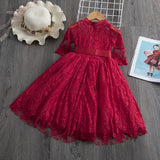 Girls Lace Dress Spring And Autumn from Eternal Gleams