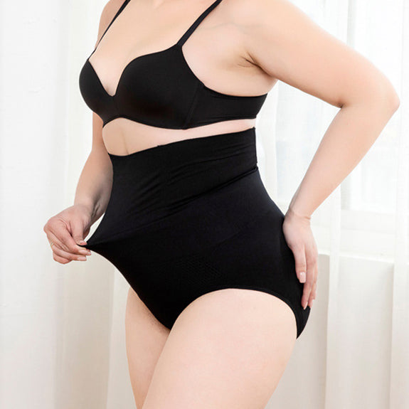 New Silicone Design Breathable High-Waisted Shaping Panties