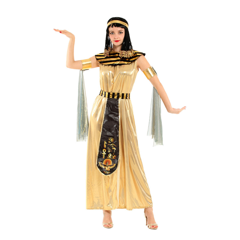 Halloween Cosplay Costume Masquerade Cleopatra Costumes Indian Queen Princess Costumes from Eternal Gleams