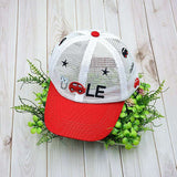 Fashion Simple Children's Printed Baseball Cap