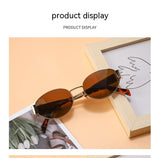 Chic Oval Frame Retro Sunglasses", "UV Protection Metal Frame Sunglasses", "Stylish Vintage Oval Sunglasses for Women