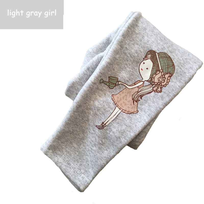 CozyChic Fleece Girls' Winter Leggings from Eternal Gleams