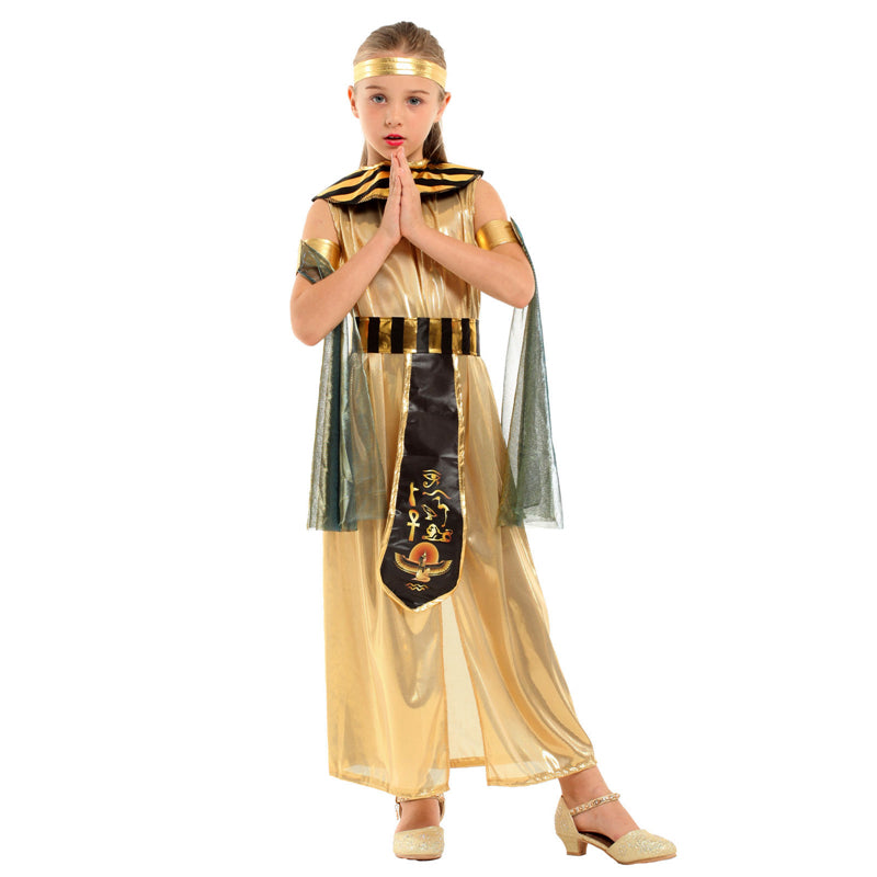 Costume de Cosplay d'Halloween, Costumes de mascarade de Cléopâtre, Costumes de princesse de la reine indienne