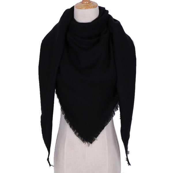 Chic Geometric Elegance: Women's Triangle Scarf from Eternal Gleams