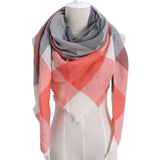 Chic Geometric Elegance: Women's Triangle Scarf from Eternal Gleams