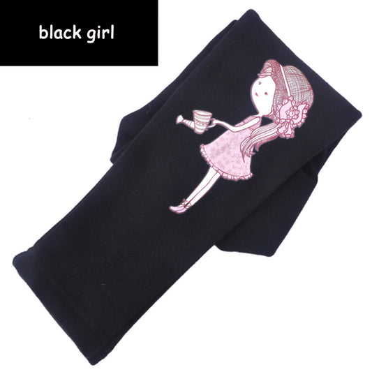 CozyChic Fleece Girls' Winter Leggings from Eternal Gleams