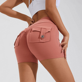 Ultimate Comfort: High Waist Yoga Shorts for Women