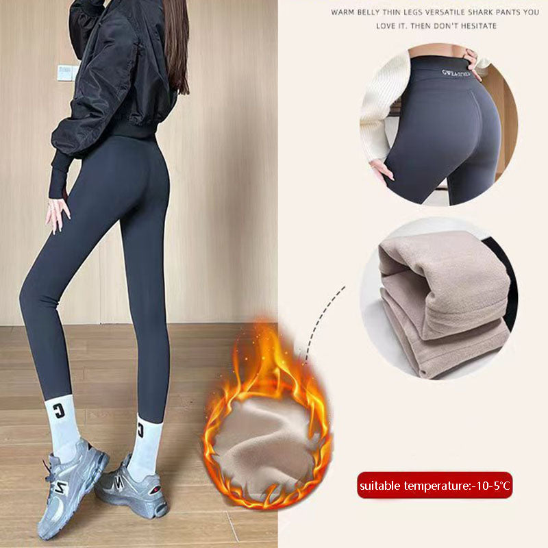 Stay Warm and Stylish with Arctic Chic Winter Fleece Leggings from Eternal Gleams