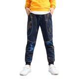 Spring And Autumn New Children's Pure Cotton Casual Sports Pants from Eternal Gleams