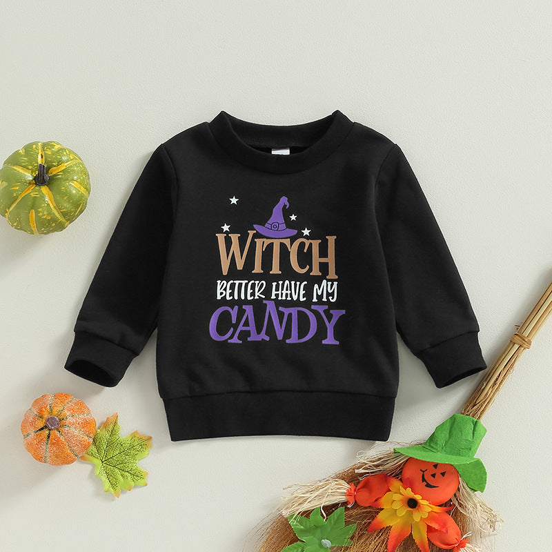 Halloween Printed Sweater for Kids | Autumn Collection from Eternal Gleams