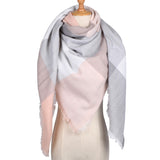 Chic Geometric Elegance: Women's Triangle Scarf from Eternal Gleams