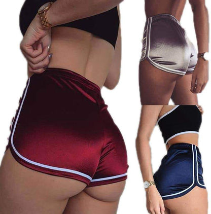 High Waist Casual Booty Shorts - Stylish and comfortable summer wear for women.