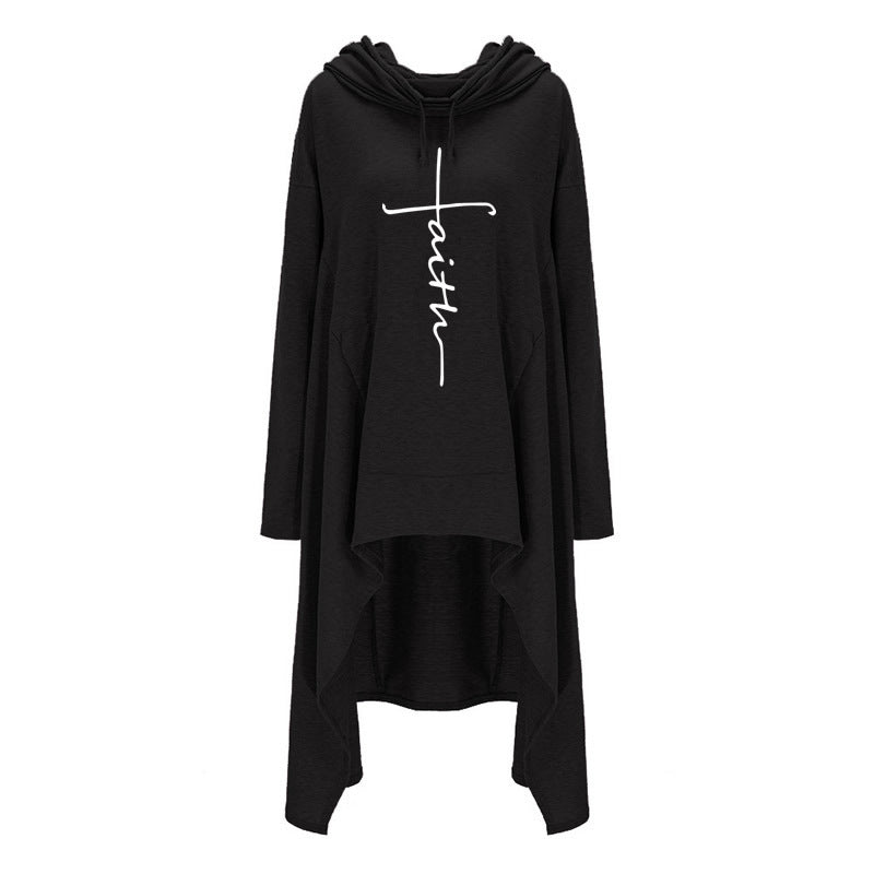 Long embroidered cloak hooded sweater from Eternal Gleams