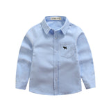 Children's Shirts Boys' Long-sleeved Shirts from Eternal Gleams