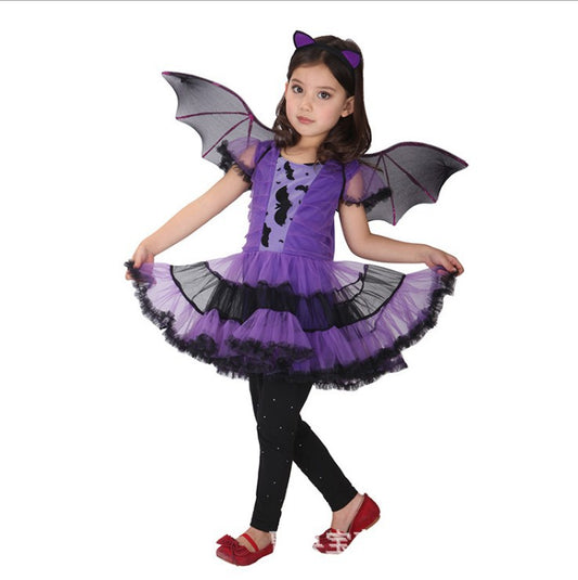 Children's Halloween Dress with spooky designs from Eternal Gleams.