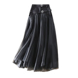 Summer Stitching Mesh High Waist Skirt from Eternal Gleams