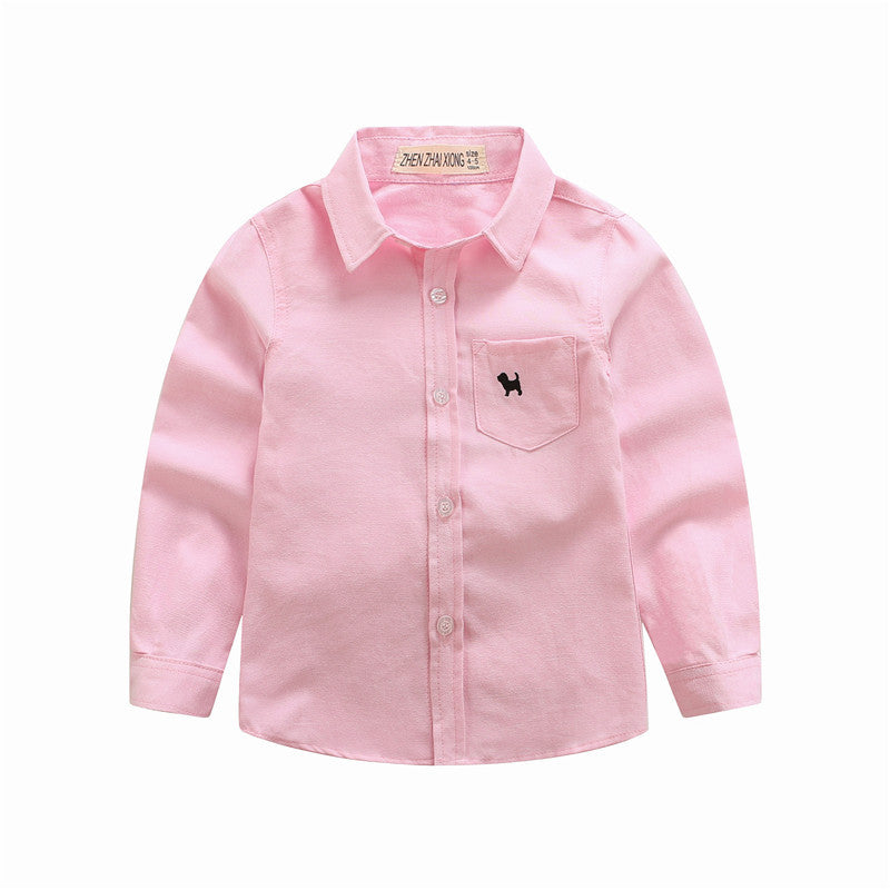 Children's Shirts Boys' Long-sleeved Shirts from Eternal Gleams